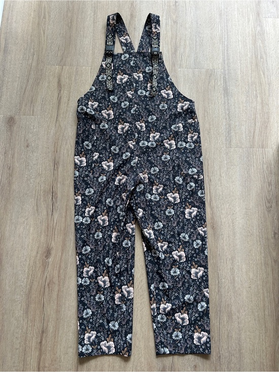 Kavu Pants - KAVU San Blas Women's Overalls Bibs Side pocket Romper floral Sz Small